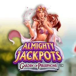 Almighty Jackpots: Garden of Persephone casino game by Novomatic – featured logo at Brutal Casino