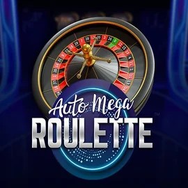 Auto Mega Roulette slot visual from Pragmatic Play available on brutallcasino.com