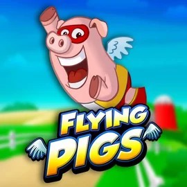 Flying Pigs by Play'n GO, showcased at brutallcasino.com – game logo