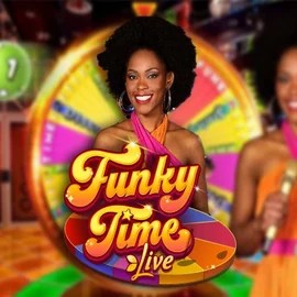 Live Casino logo of Funky Time from Evolution at Brutal Casino