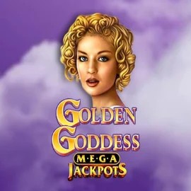 Golden Goddess Megajackpots slot logo by IGT at Brutal Casino