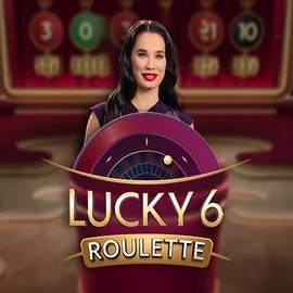 Lucky 6 Roulette by Pragmatic Play, showcased at brutallcasino.com – game logo