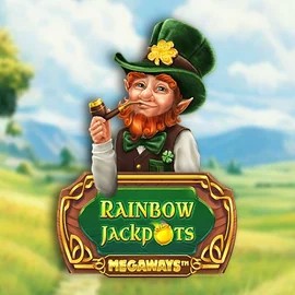 Official Jackpots logo: Rainbow Jackpots Megaways by Red Tiger Gaming at Brutal Casino