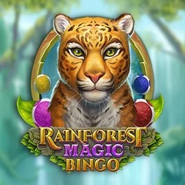 Rainforest Magic Bingo logo by Play'n GO at Brutal Casino