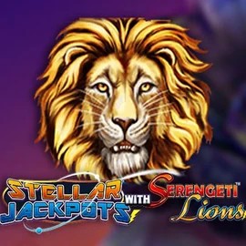 Stellar Jackpots with Serengeti Lions by Lightning Box Game, showcased at brutallcasino.com – game logo