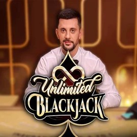 Unlimited Blackjack game by Ezugi – logo hosted on Brutal Casino